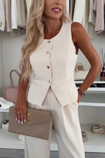 Felin™ | Elegant Tvådelat Set – Bekväm & Stilren Look i Ett
