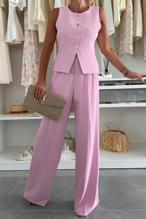 Felin™ | Elegant Tvådelat Set – Bekväm & Stilren Look i Ett